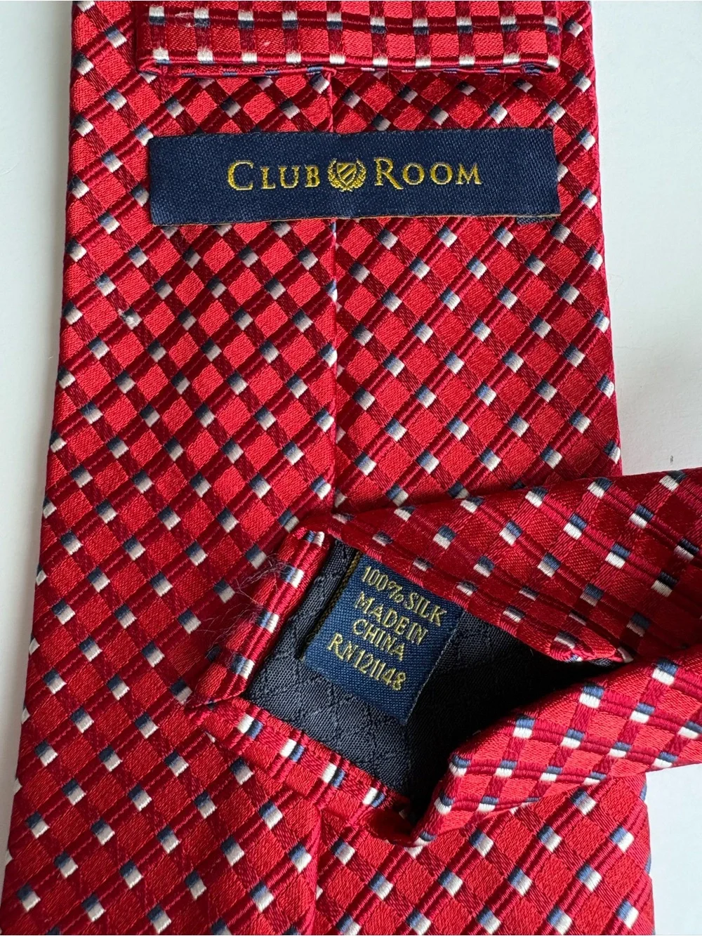 Pair of 2 Silk Ties J Crew & Charter Club Green Blue Red Preppy Classic